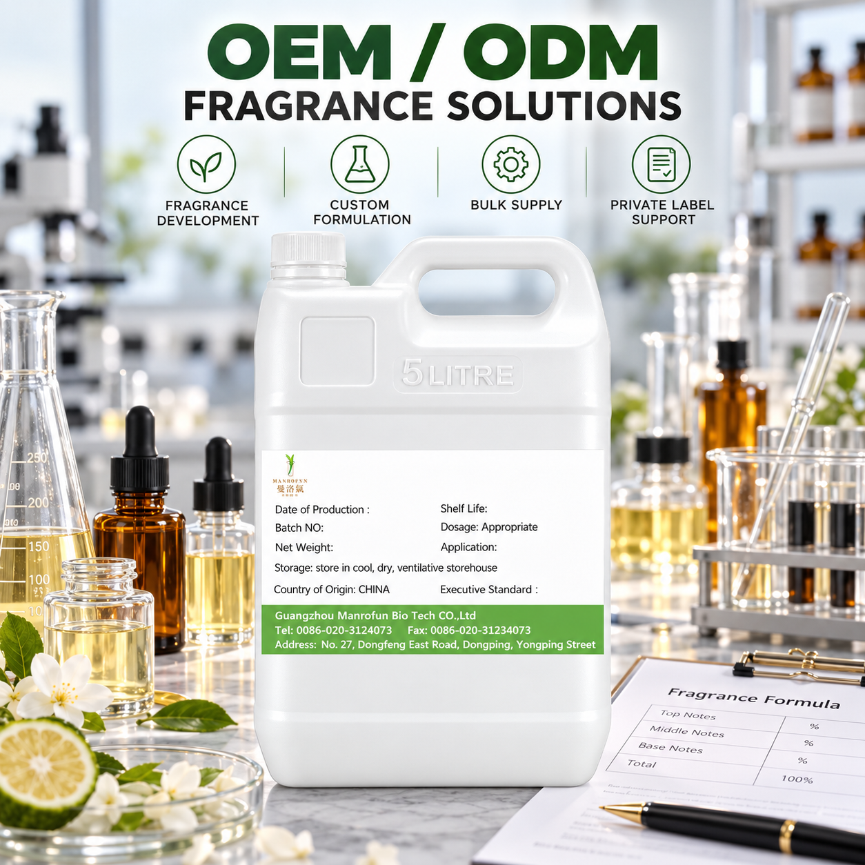 Saffron Amber Oud Perfume Oil for EDP & Roll-On | Private Label 3