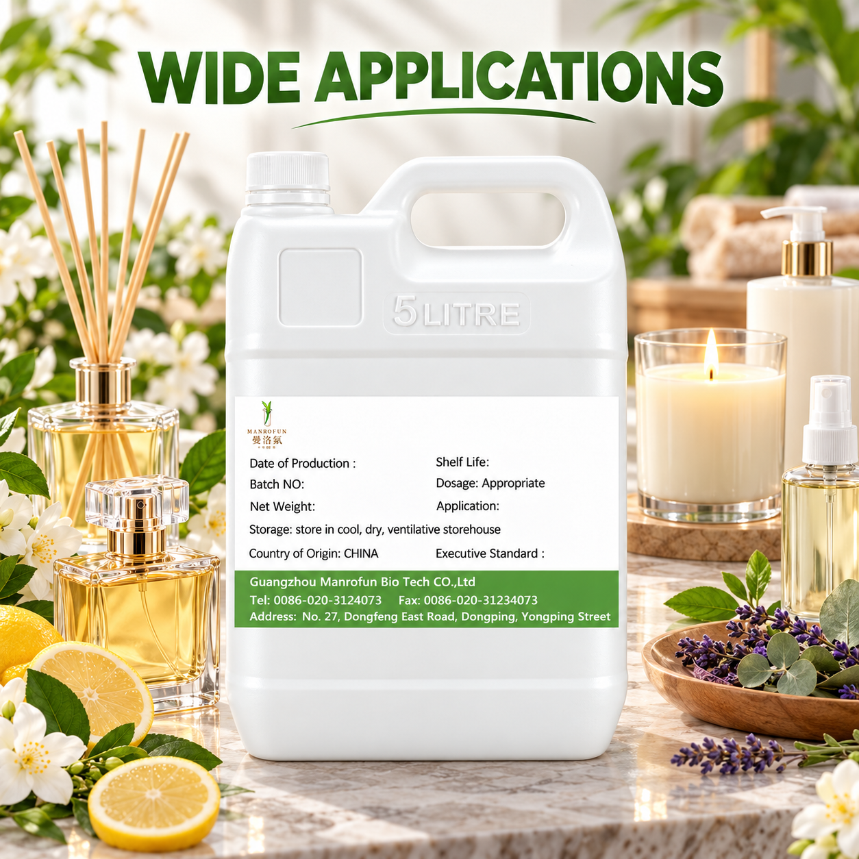 Saffron Amber Oud Perfume Oil for EDP & Roll-On | Private Label 5