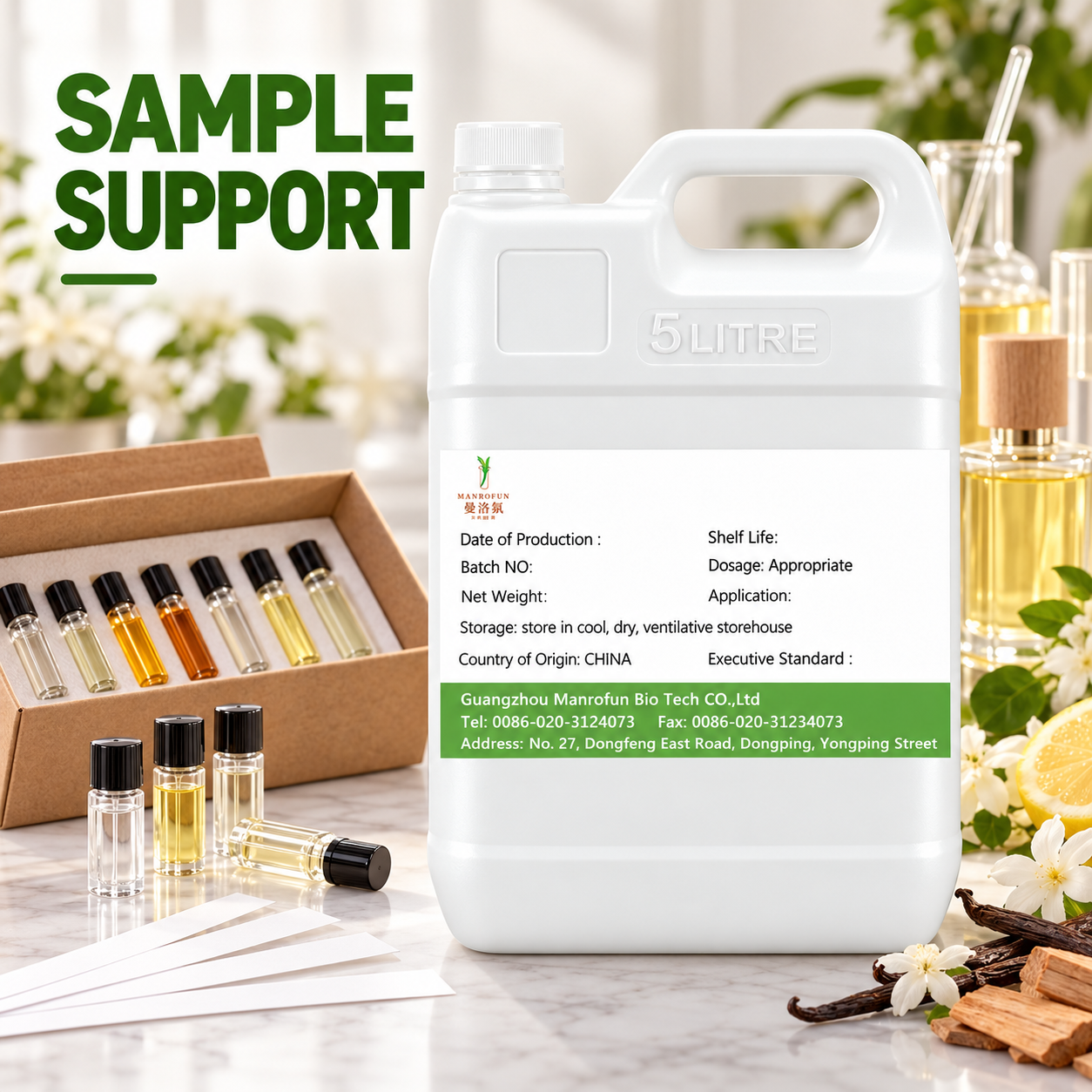 Freesia Aquatic Musk Perfume Oil for EDP & Body Mist | Private Label 4