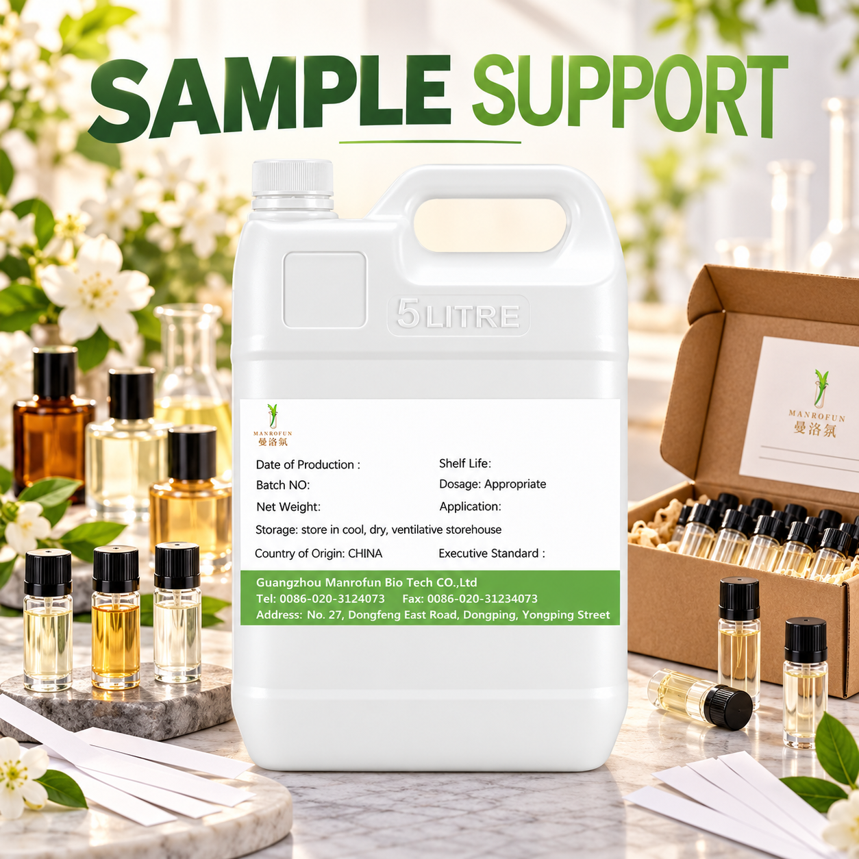 Mimosa Ambrette Perfume Oil for EDP & Body Mist | Private Label 4
