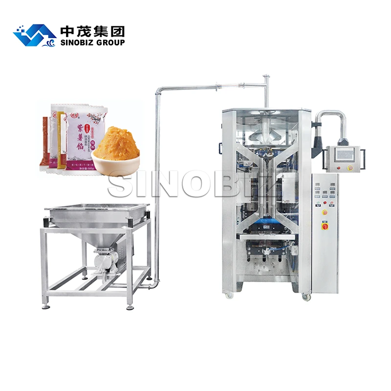 Fully automatic vacuum extrusion packaging machine series LY-450/LY-550 with touch screen clearly displays the working status 1