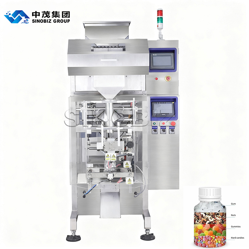 Automatic Chocolate Bean Gummy Candy Counting Multi-Function Packaging ...