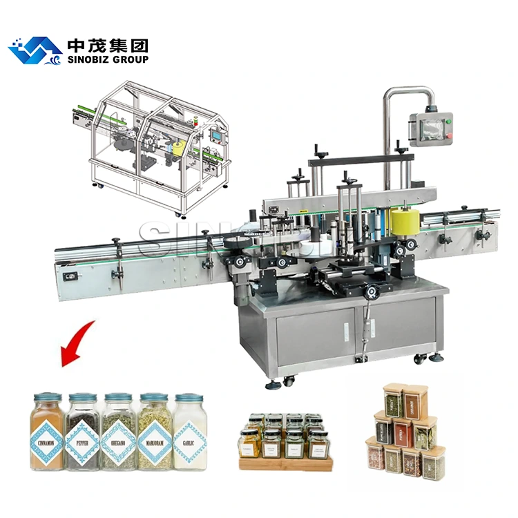 LY-1540 Double sides labeling machine suitable for square bottle single side and double sides labeling 1
