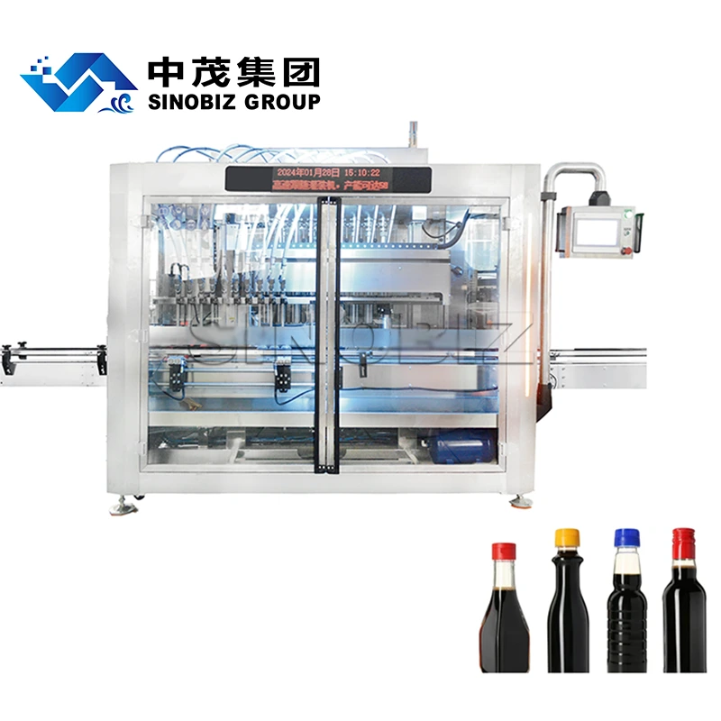 Twelve-Head Tracking Filling Machine High-Speed Adaptation for Bottles of Various Shapes and Capacities 1