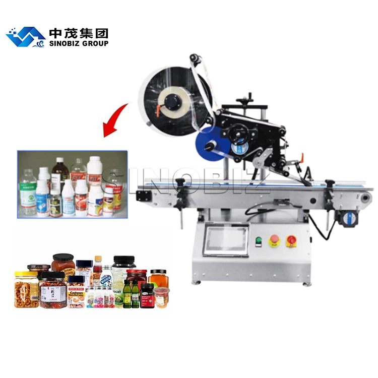 LY-140 Table-top labeling machine adopts self-adhesive film cylinder to label paper 1