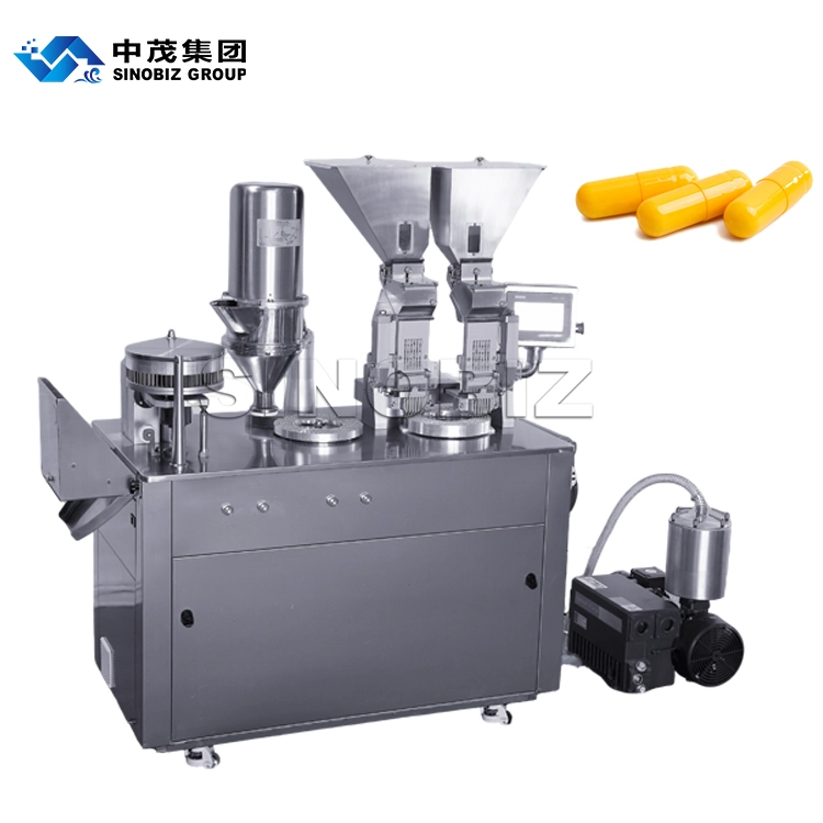 Double Loader Semi Automatic Powder Empty Hard Gelatin Capsule Filling Machine Encapsulation Machine 1