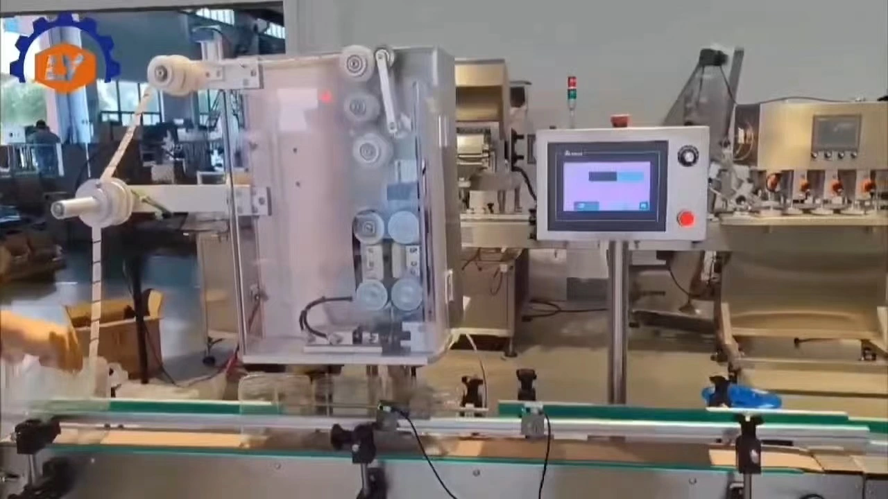 Fully Automatic Inserting Desiccant Filling Machine Desiccant Cutting and Inserting Machine 1