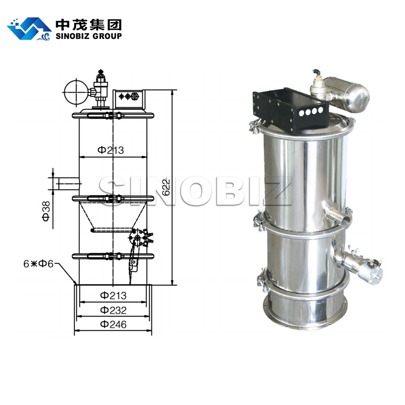 Vacuum Powder Feeder for Precise Material Handling and Dispensing 1