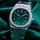 Vdear Malachite Green Dial Watch: Automatic Quartz Beauty 3