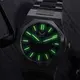 VDEAR Silicone Strap Quartz Watch - Luminous Hands, Calendar, Double Layer Bezel 4