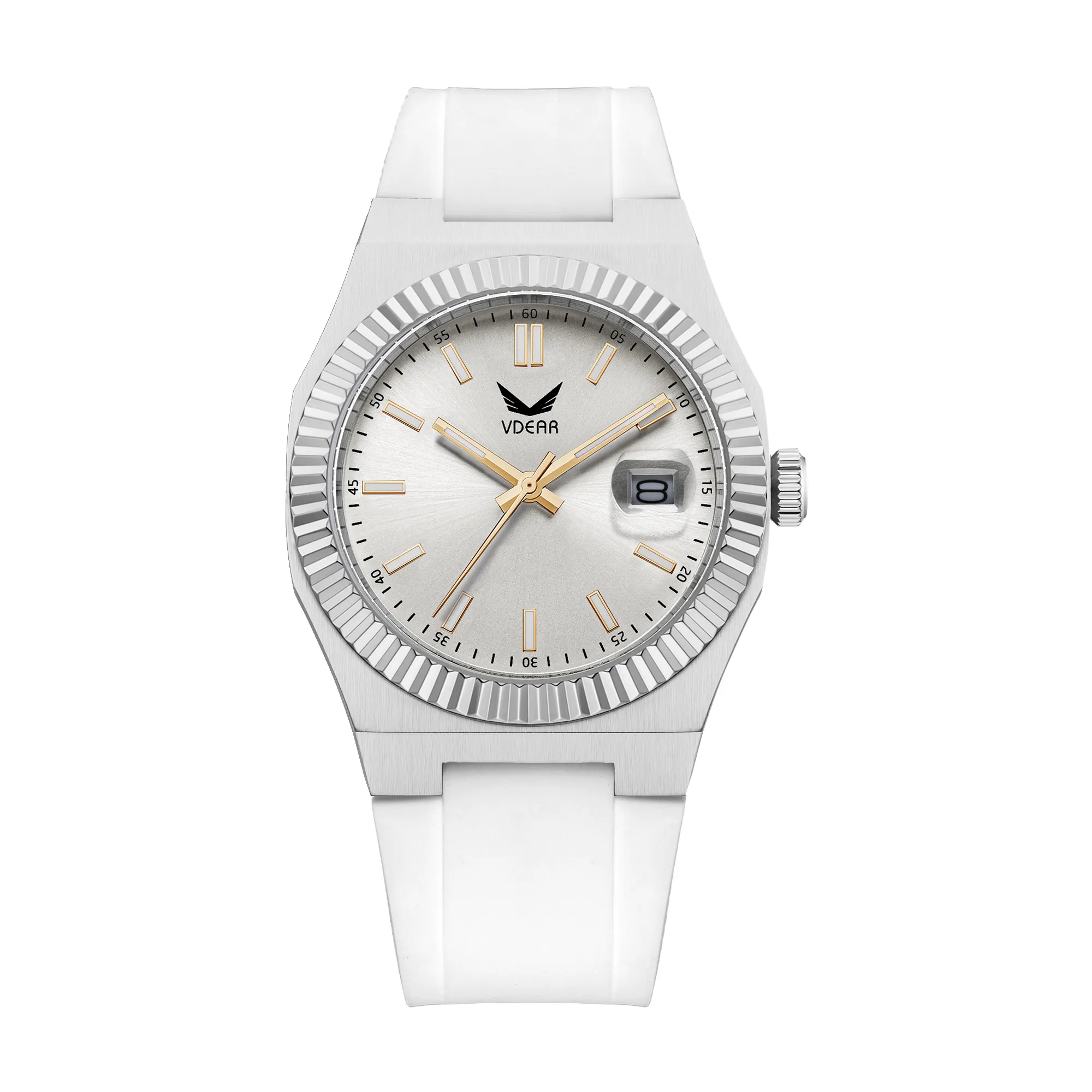 Stainless Steel Quartz Calendar Watch - Precision Craftsmanship 3