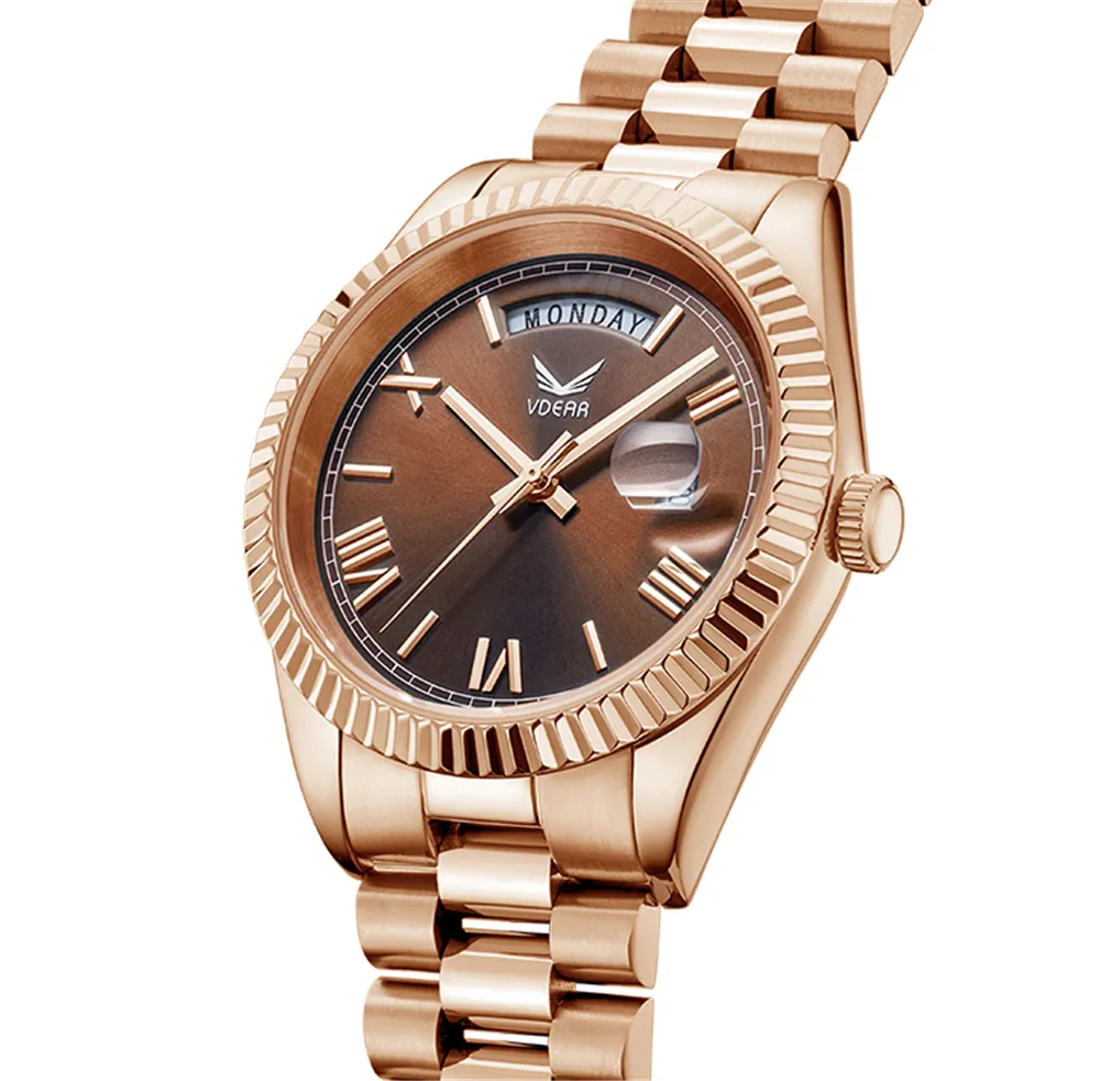 China Quartz Calendar Watch VG2086 - 15 Color Options 4