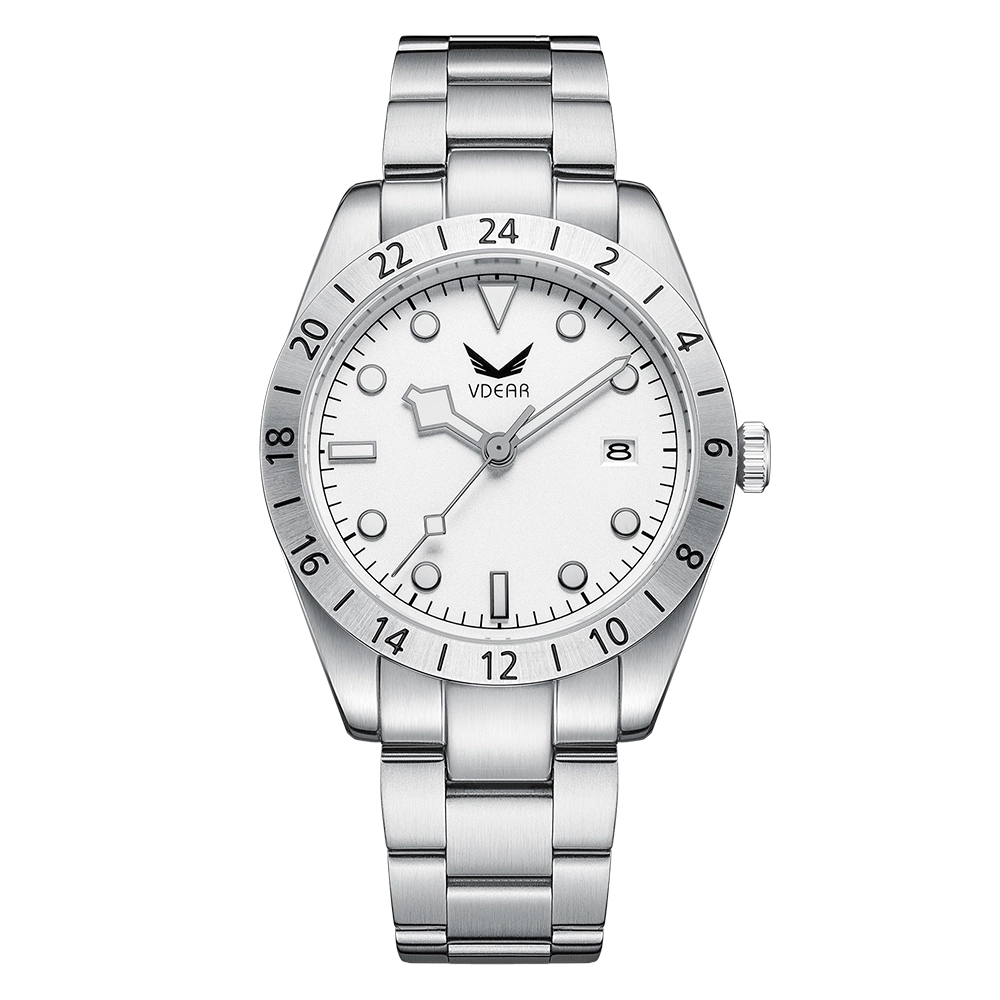 Luminous Waterproof Men Quartz Watches, Quartz Stainless Steel Wristwatch 1