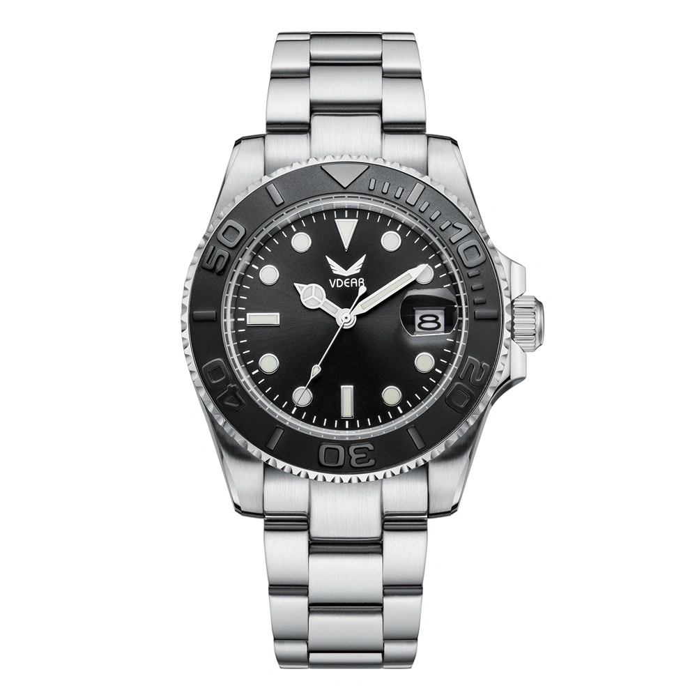 Quartz Calendar Watch, 316L Stainless Steel Watch 1