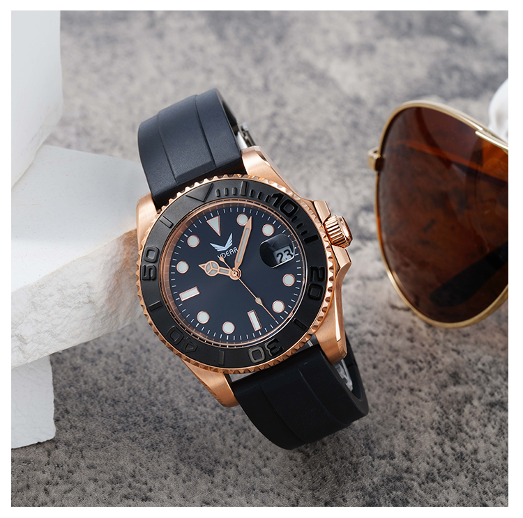 Quartz Calendar Watch, 316L Stainless Steel Watch 9