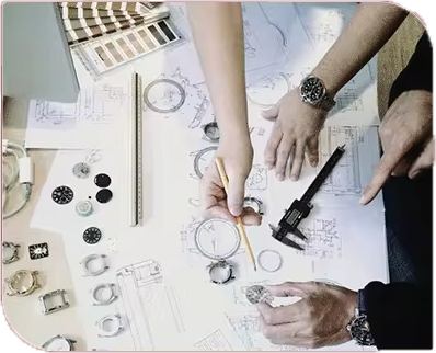 Vdear Business 3d Printing Dial With Date Luminous Pointers Visible Movement Automatic Mechanical Watch 21