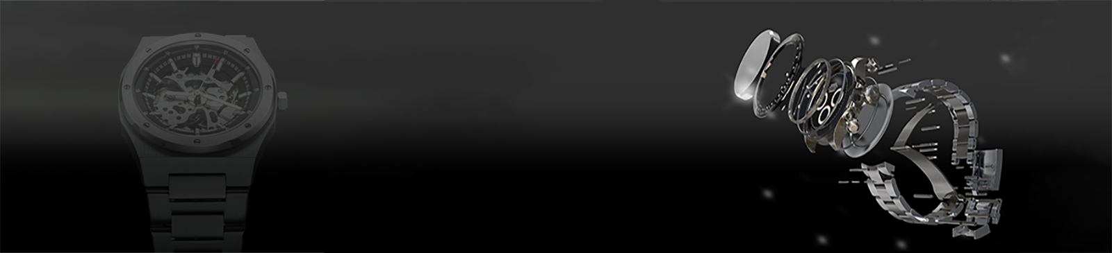 Vdear Business 3d Printing Dial With Date Luminous Pointers Visible Movement Automatic Mechanical Watch 23