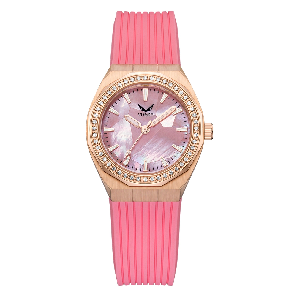 Vdear Ladies Mother Of Pearl Dial Watch Quality Fashion  Personality Luxury High Quality Commerce Watch 1