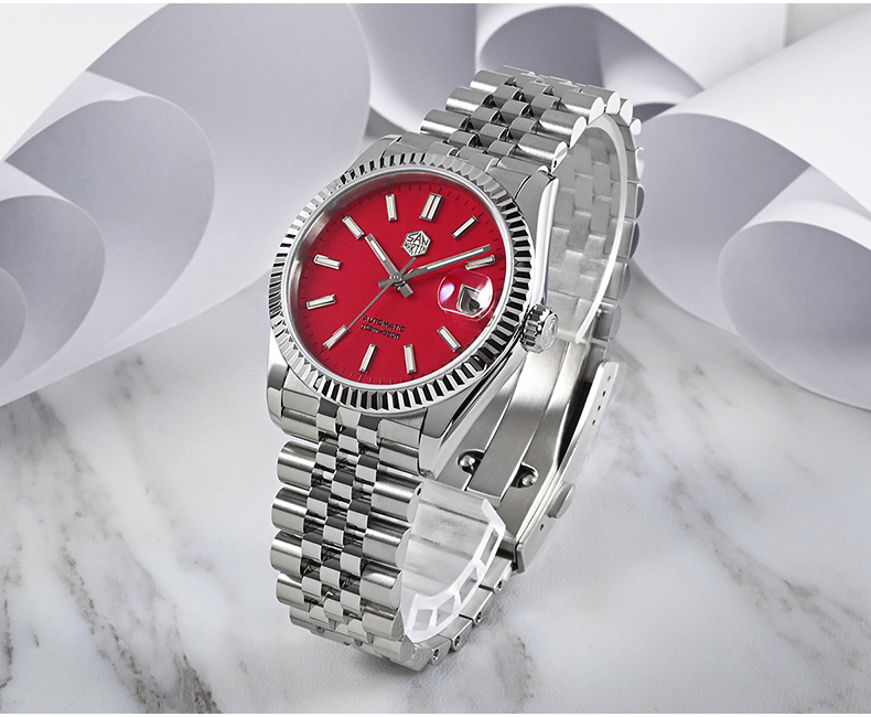 Vdear Automatic Diving Watch 10atm Waterproof Luminous Pointers Best Custom Mechanical Watch Supplier 21