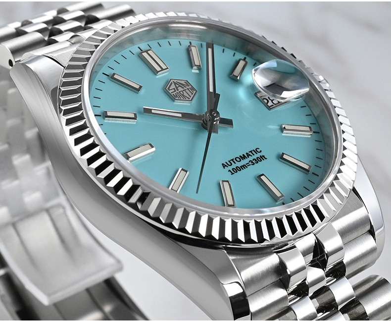 Vdear Automatic Diving Watch 10atm Waterproof Luminous Pointers Best Custom Mechanical Watch Supplier 12