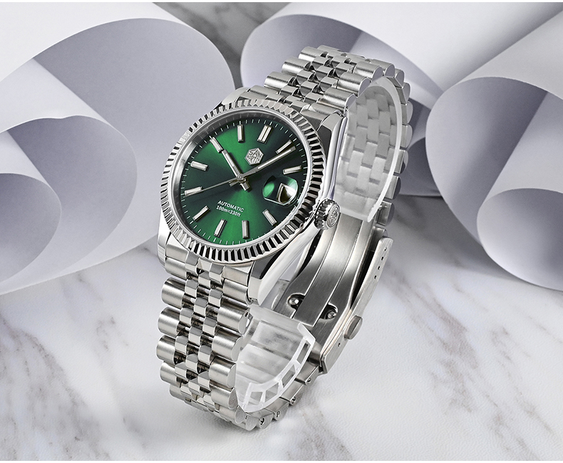 Vdear Automatic Diving Watch 10atm Waterproof Luminous Pointers Best Custom Mechanical Watch Supplier 20