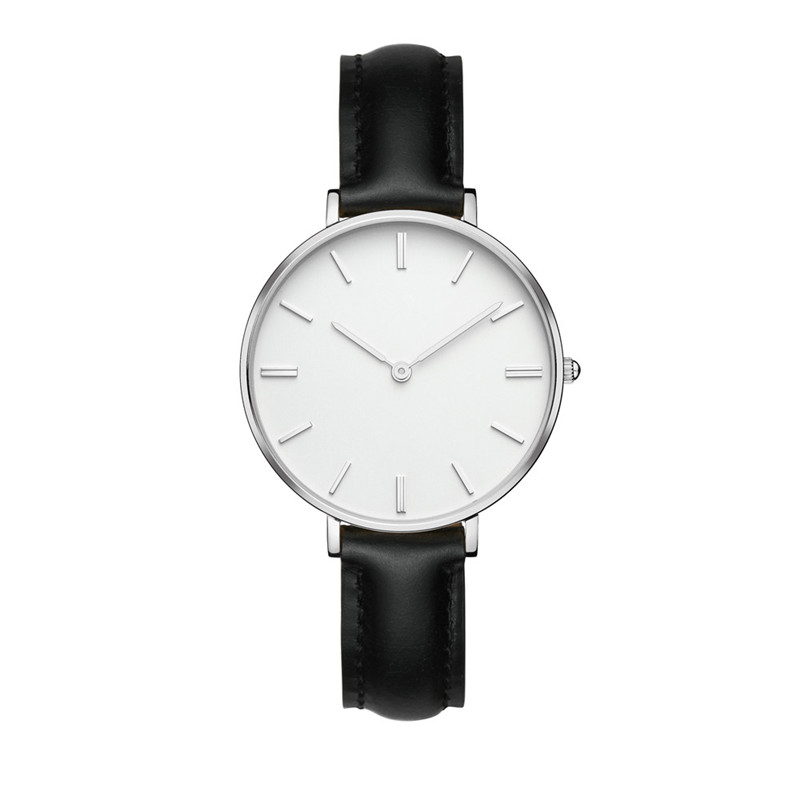 VDEAR Wholesale Minimalist Leather Strap Woman Watch Fashion Wristwatch Quartz Luxury Watches for ladies 14