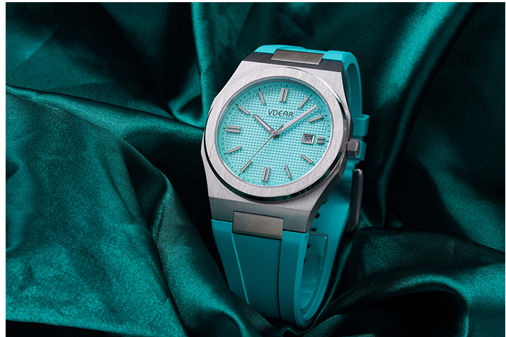 Silicone Strap Lady Watch, Waterproof Women Quartz Watch With Luminous Pointers 9