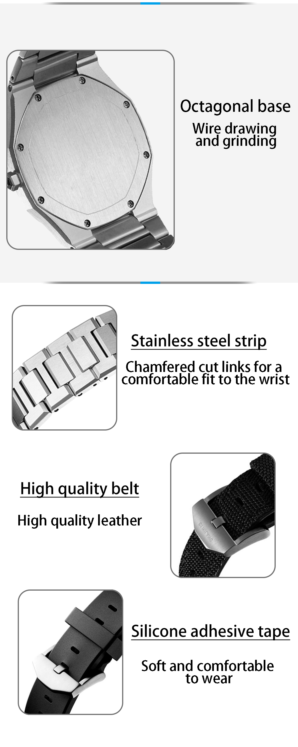 Vdear Simple Quartz Sunray Dial Watch Classic Simple Nylon Strap Black Faced Waterproof Fashion Luxury Custom Logo Watch 9