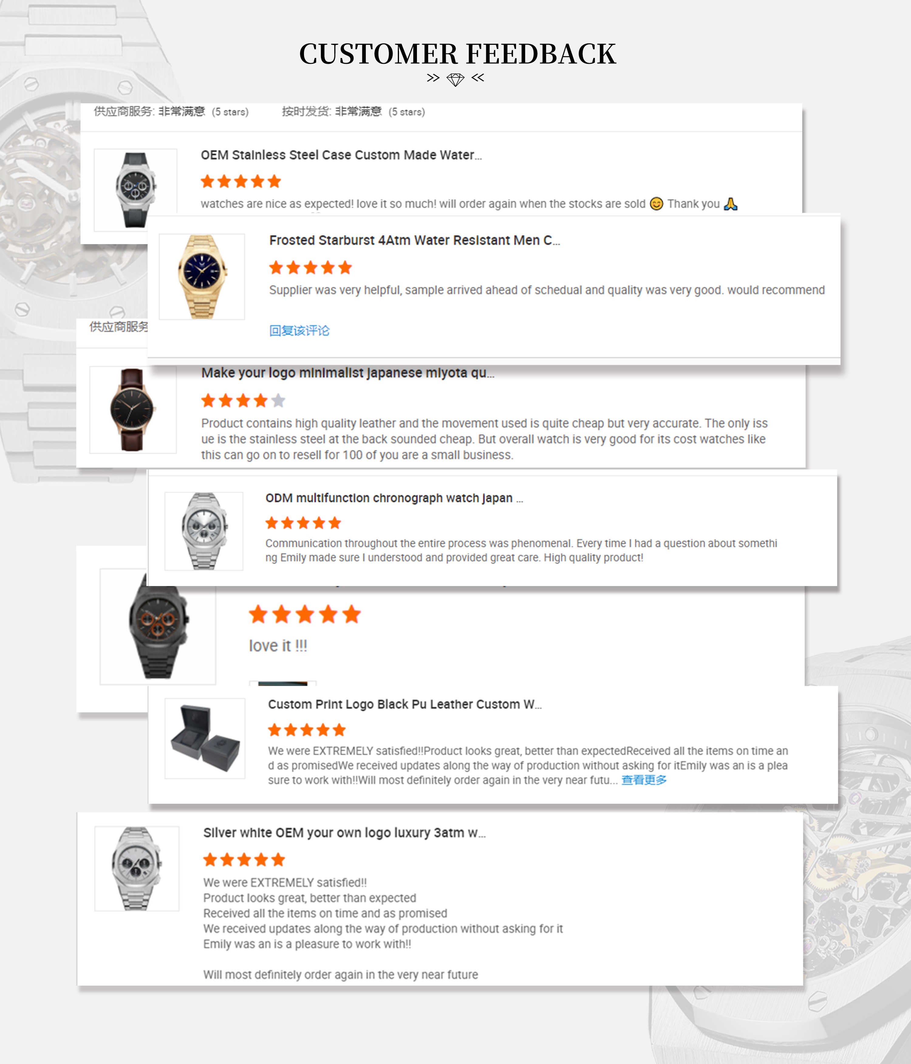 Customized New Design Creative personality and high quality Vintage Brown Pu Leather Watch Box 17