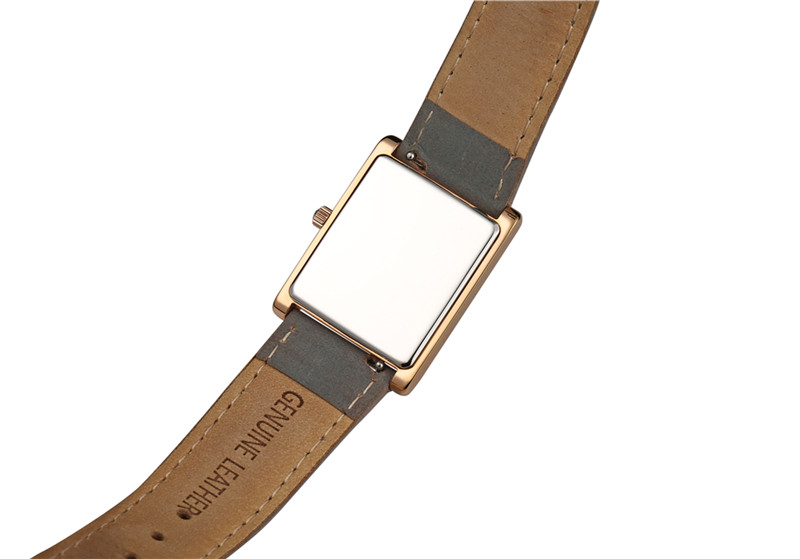 VDEAR Ultra thin simple Japan Movement Women Watches Waterproof Minimalist Leather Ladies Watch 12