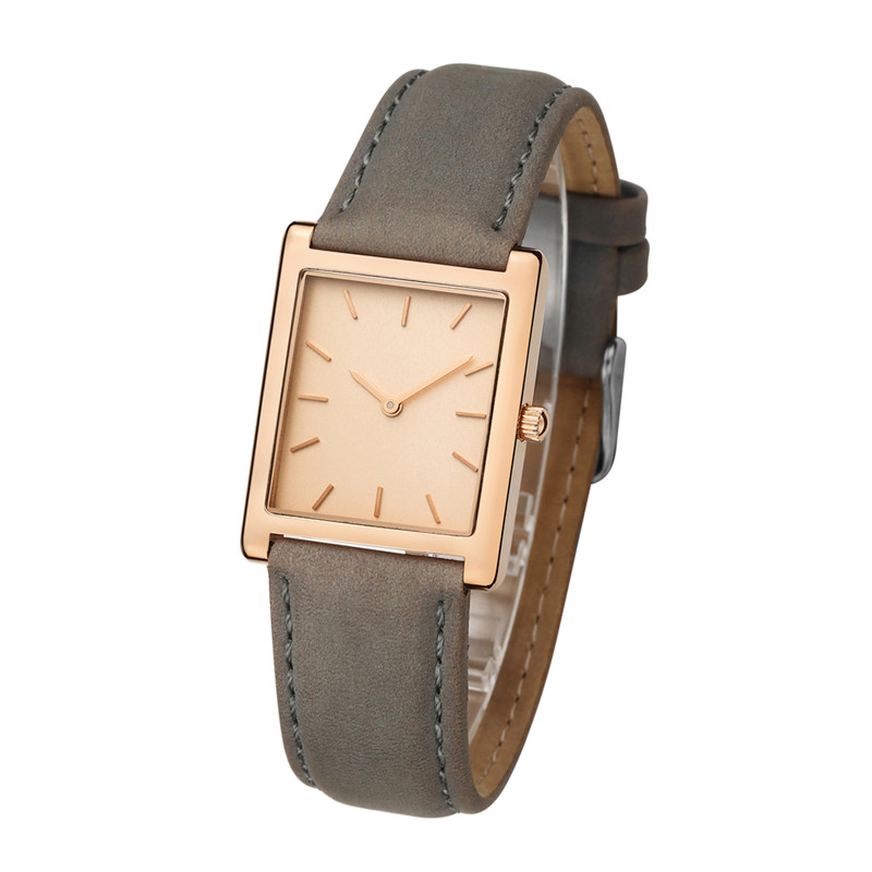 VDEAR Ultra thin simple Japan Movement Women Watches Waterproof Minimalist Leather Ladies Watch 9
