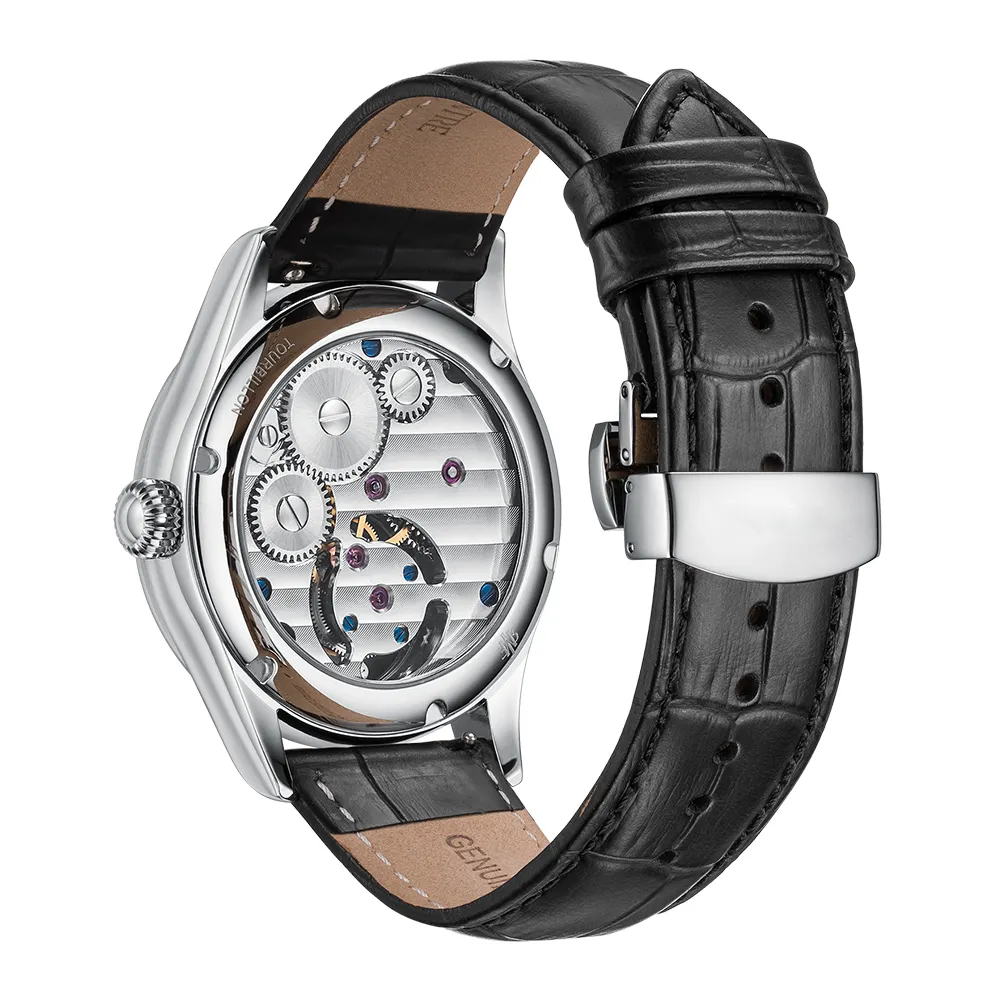 Automatic Tourbillon Skeleton Watch for Men1 5