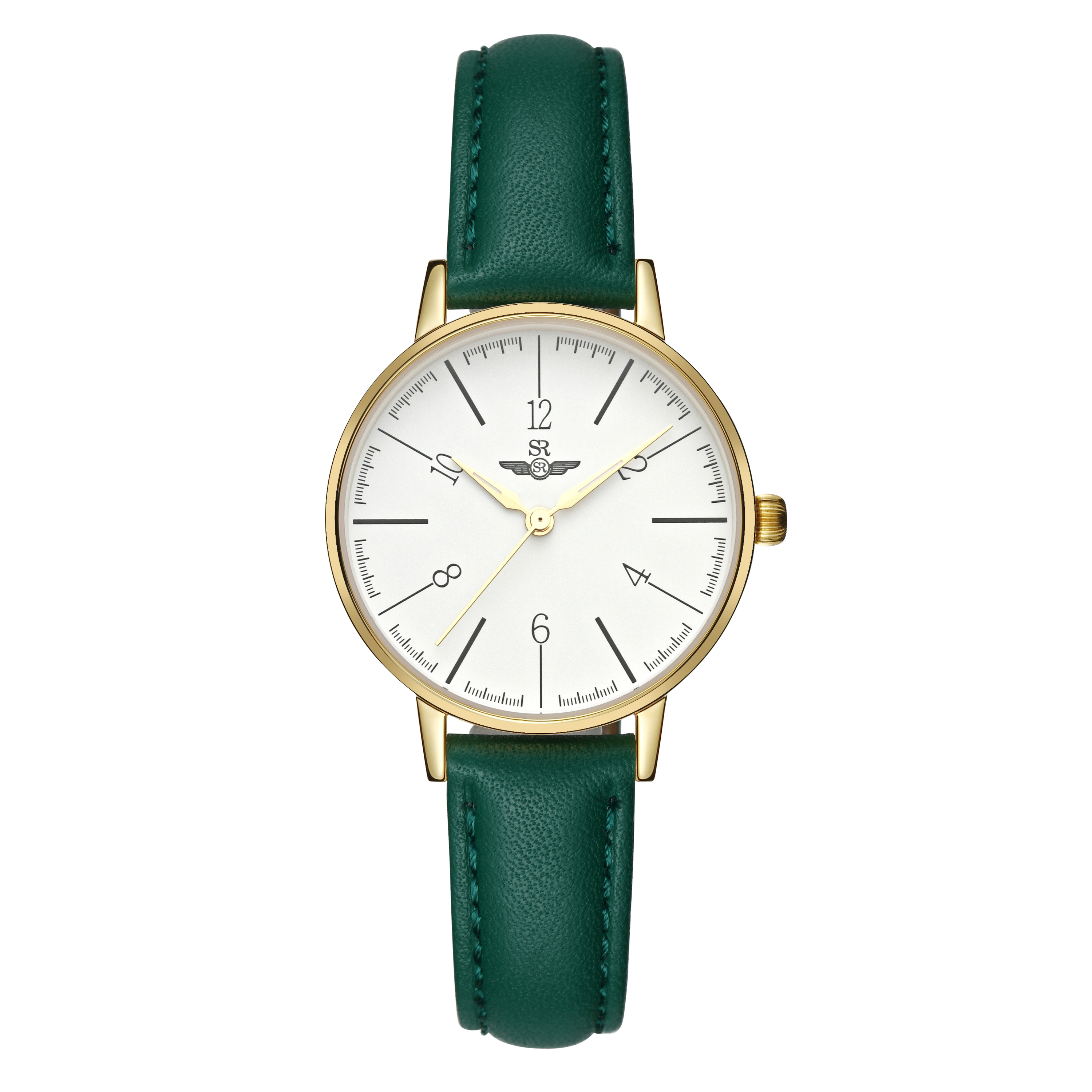 VDEAR Minimalist Women Leather Quartz Watch Fashion Round Case Customized watches for ladies 11