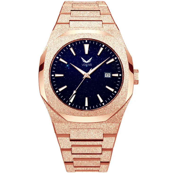 Men's Quartz Watches with Stainless Steel Case & Luminous Pointers 4