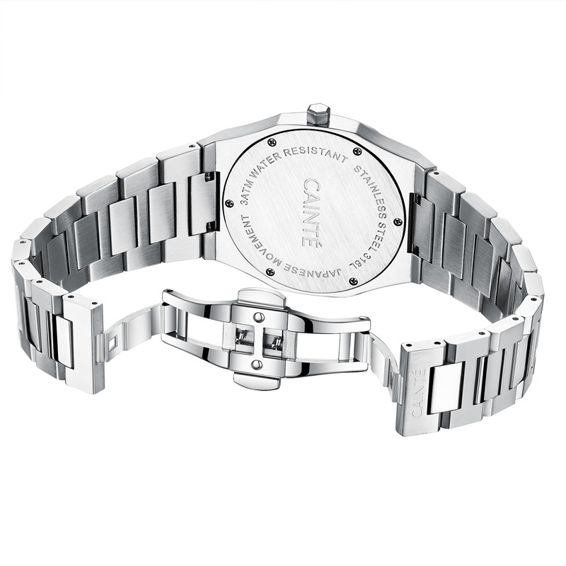 Rose Gold Quartz Men's Watch - Ultra Thin & Waterproof 11