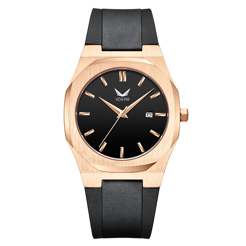 VDEAR Brown Quartz Gents Watch - Waterproof & Custom Logo 11