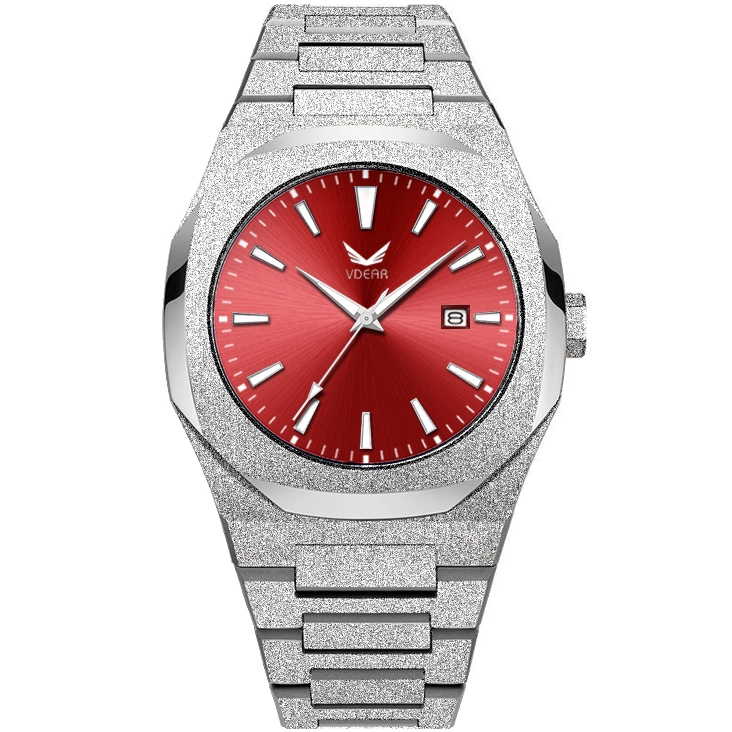 VDEAR - 2021 Luxury Lujo Original New Design Reloj De Pulsera Watch Logo in acciaio inossidabile Stile personalizzato in acciaio inossidabile 1