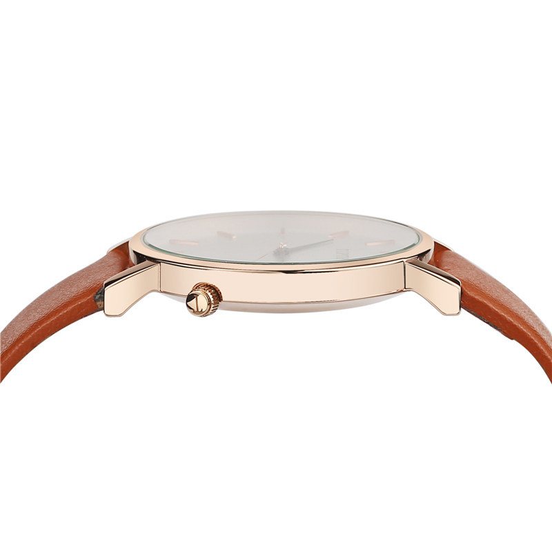 VDEAR Custom Stylish Ladies Luxury Quartz Wristwatch Leather Strap Minimalist Women Watch 10