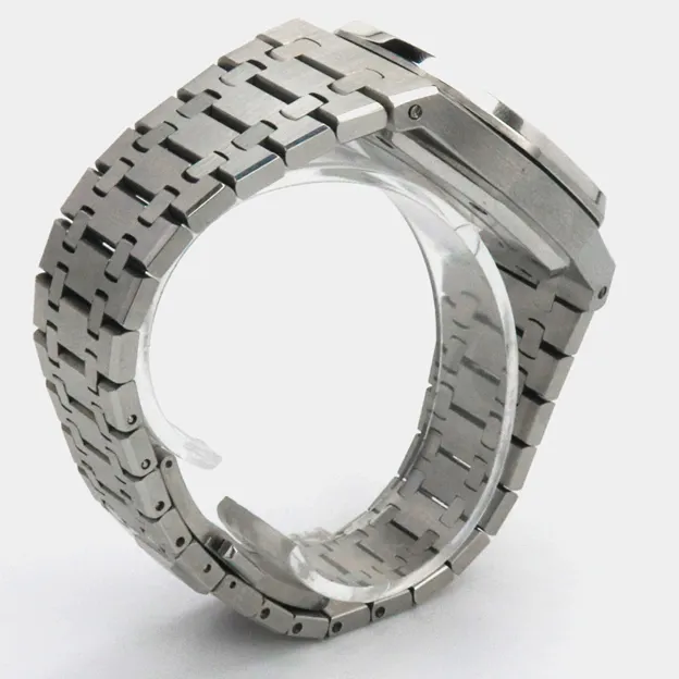 Mesh Dial Silver Steel Waterproof Watch - VDEAR 6