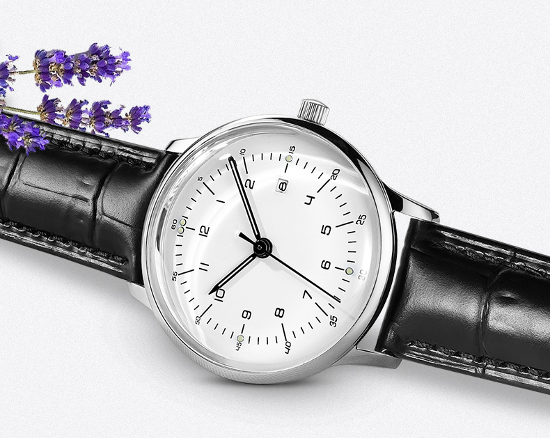 VDEAR Vintage Female Dome Glass Watches Stainless Steel Quartz Waterproof Luxury Watch 13