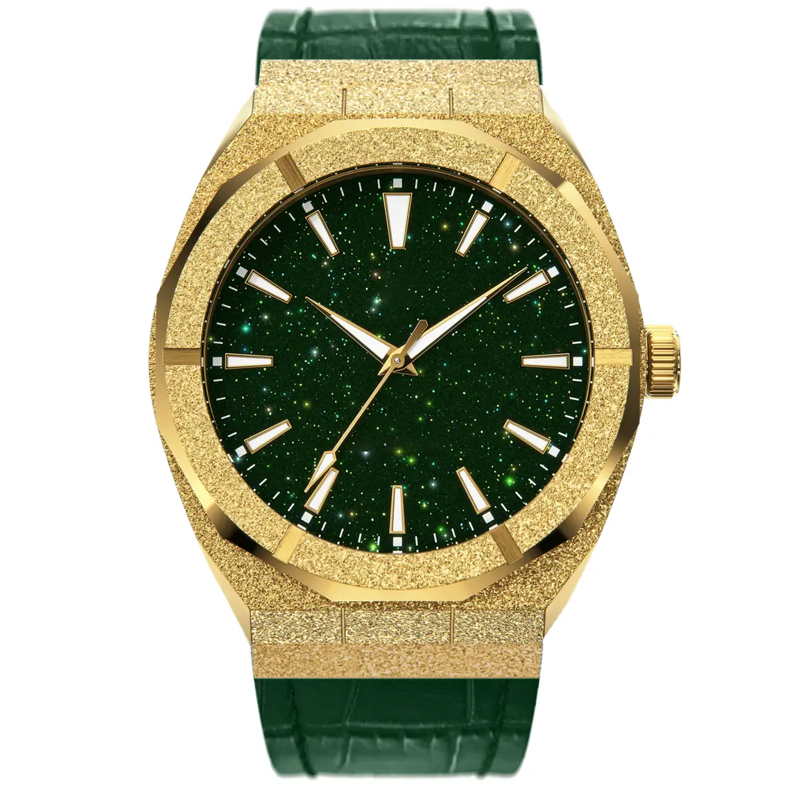 VDEAR Blue Starry Sky Men's Watch - High Quality Swiss Quartz 3