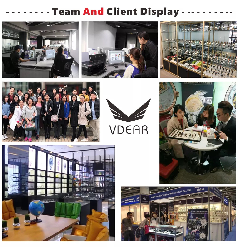 VDEAR - VDEAR OEM Quality 3atm Waterproof Japan Movt Quartz Watch Stainless Steel Back Gold Watch Men Wrist Luxury others 28