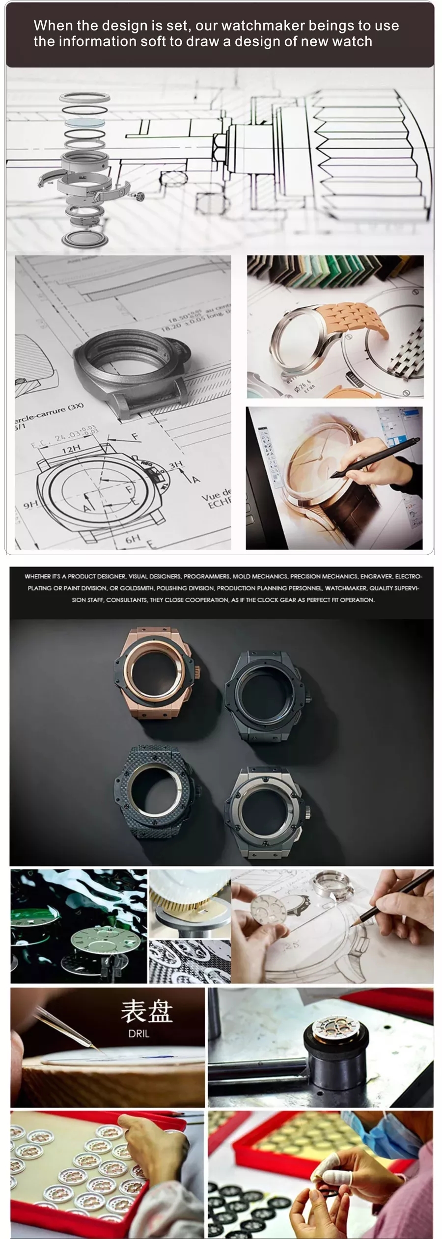 VDEAR - VDEAR OEM Quality 3atm Waterproof Japan Movt Quartz Watch Stainless Steel Back Gold Watch Men Wrist Luxury others 16