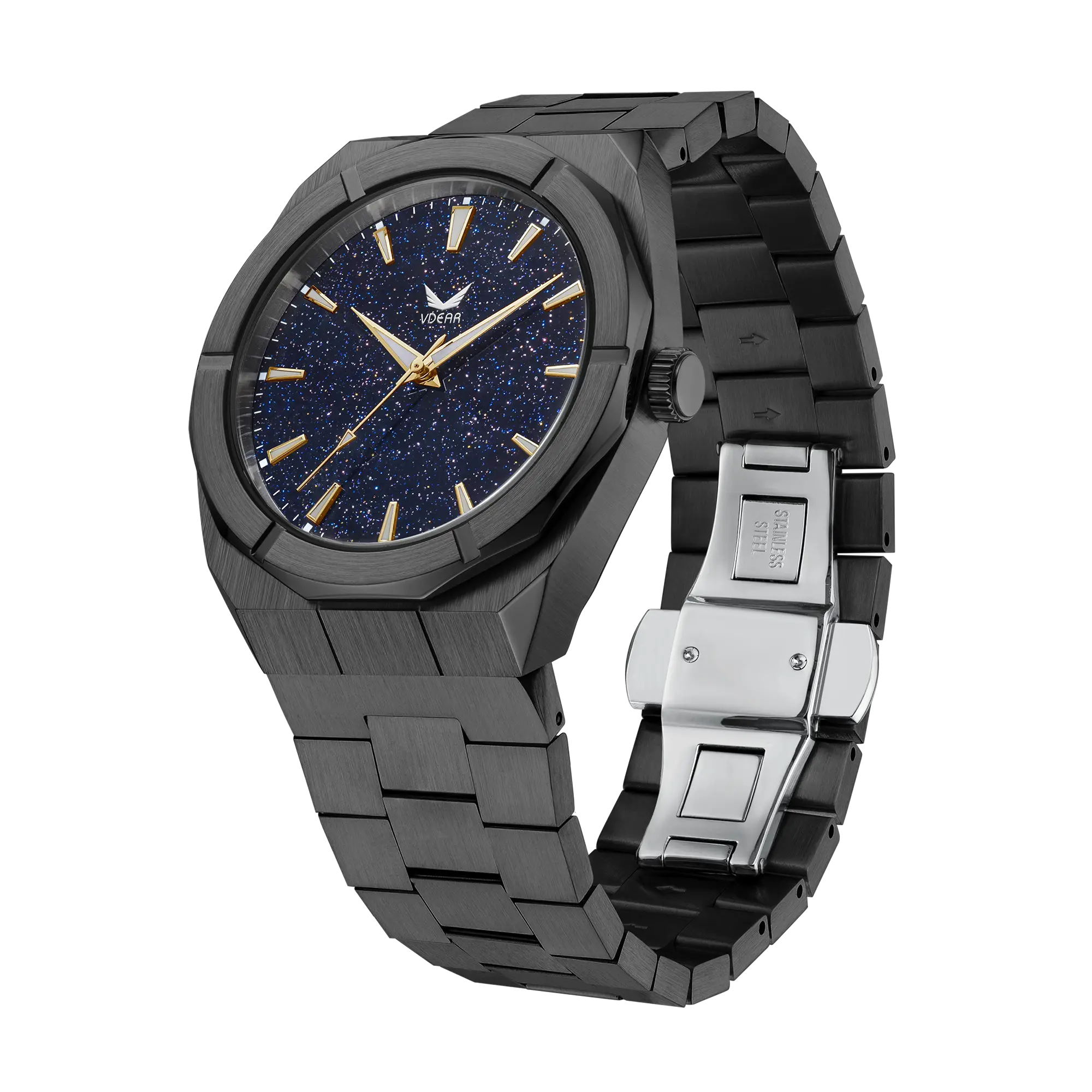 VDEAR Luxury Starry Sky Quartz Watch - High Quality & Customizable 4