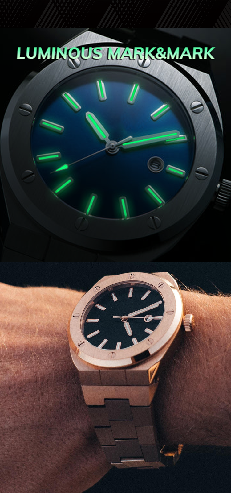 VDEAR - VDEAR OEM Quality 3atm Waterproof Japan Movt Quartz Watch Stainless Steel Back Gold Watch Men Wrist Luxury others 12