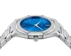 VDEAR Mens Luxury Quartz Watch - Silver Case, Blue Dial, High Quality. 4