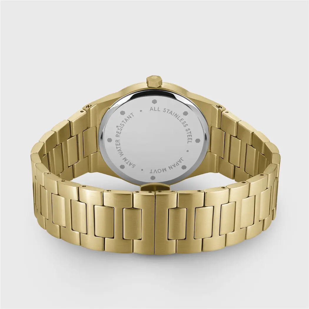 VDEAR Mens Luxury Quartz Watch - Custom Logo Waterproof - Sweeping Second Hand 5