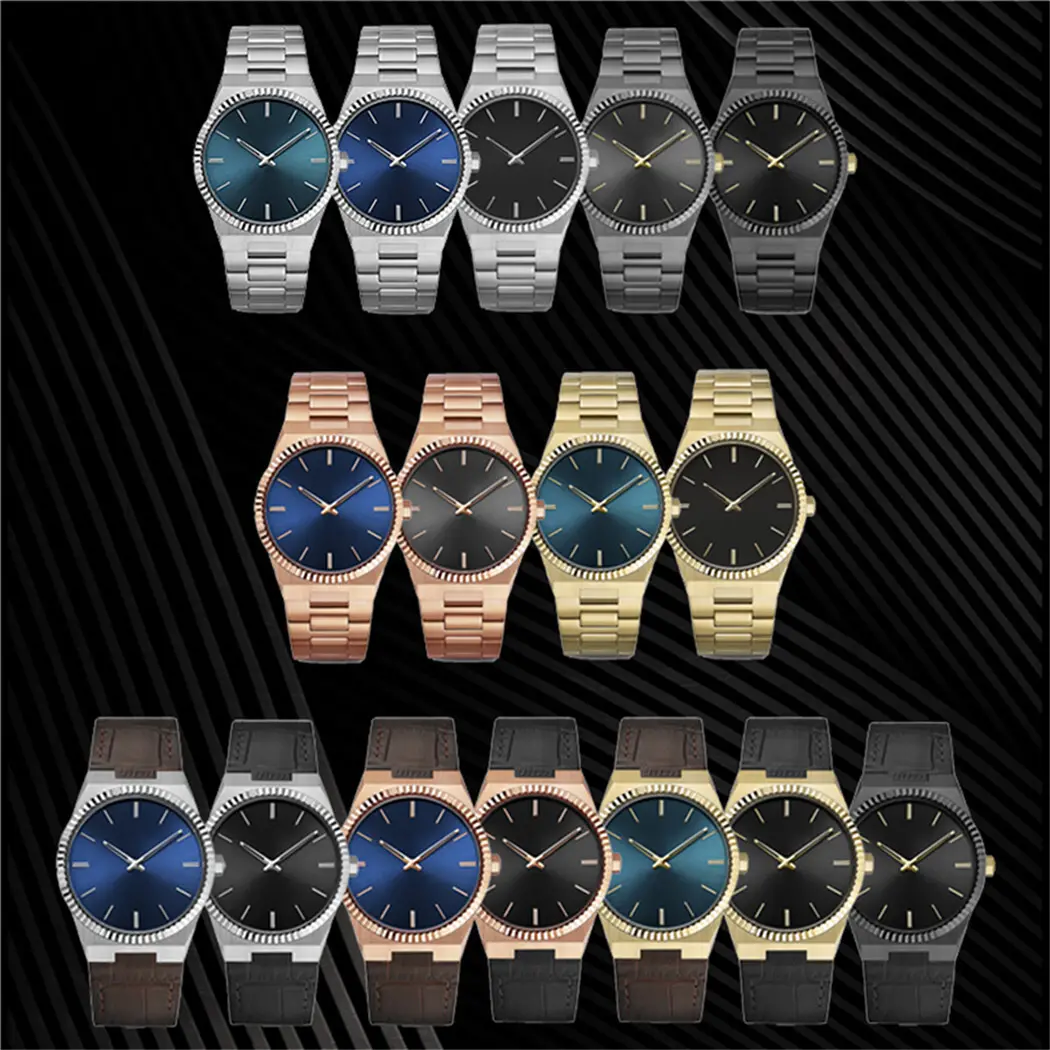 VDEAR Mens Luxury Quartz Watch - Custom Logo Waterproof - Sweeping Second Hand 7