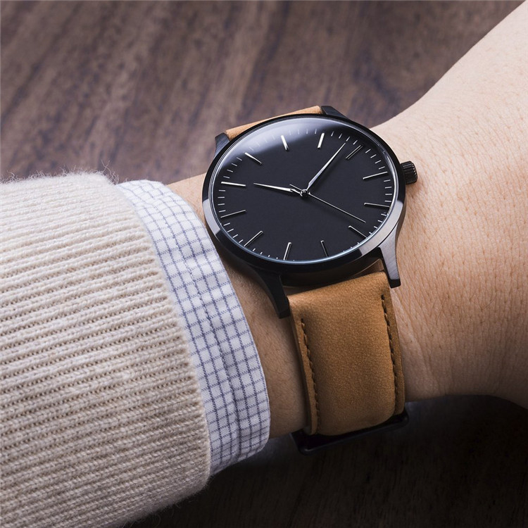 Vdear Customized Quartz Watch Supplier Minimalist Luxury Mens Matte Round Dial Watch 13