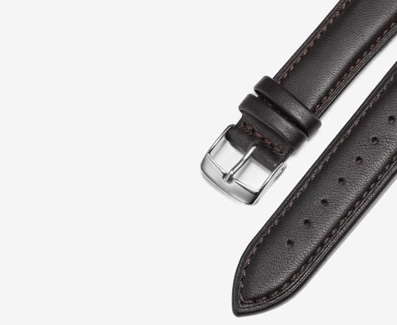 Vdear Customized Minimalist Quartz Watch Round Dial With Calendar Luminous Hands Luxury Dome Glass Watch 14